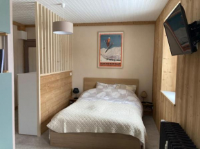 Studio chaleureux au départ des sentiers et pistes de ski Lajoux